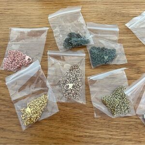 Assorted Metal Chain Jewelry Supplies 16 Count